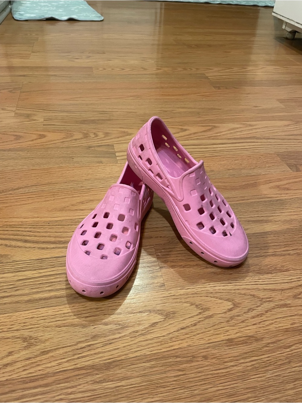 Vans Pink Slip-On Ventilated Foam Shoes